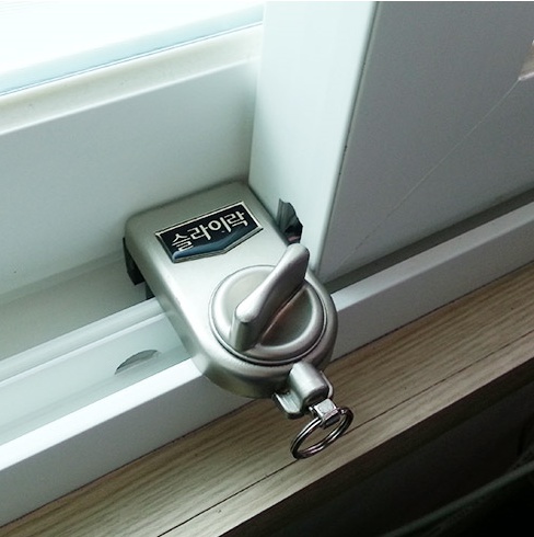 슬라이락 G101 창문안전잠금장치(창문용.베란다용)