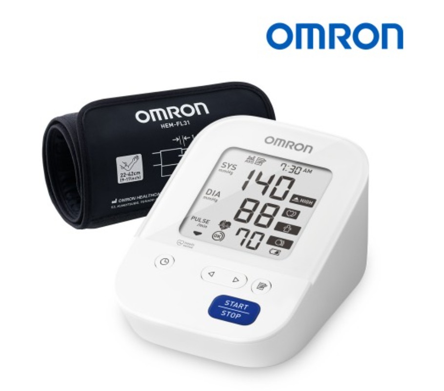 오므론 HEM-7156 가정용 자동전자혈압계 혈압측정기