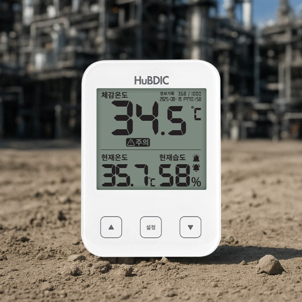 휴비딕스마트체감온도계산업현장체감온도측정자동기록경보 HT-3PRO